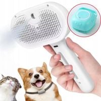 SZCZOTKA PAROWA DLA PSA KOTA ZWIERZĄT ELEKTRYCZNA DO SIERŚCI *GRATIS*