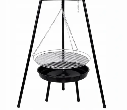 GRILL WĘGLOWY WAHADŁOWY NA TRÓJNOGU PALENISKO na Arena.pl