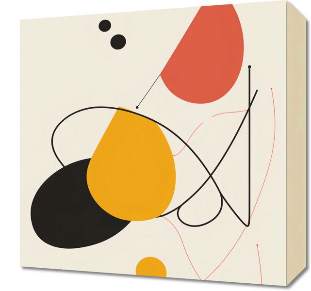 Obraz 40x40cm Rapsodia Kształtów zdjęcie 1