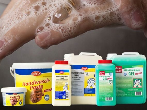 Eilfix Pasta Krem do mycia bardzo brudnych rąk 20l zdjęcie 3