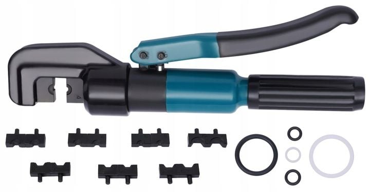 ZACISKARKA HYDRAULICZNA PRASKA DO KABLI PRZEWODÓW MATRYCE 4-70 MM zdjęcie 8