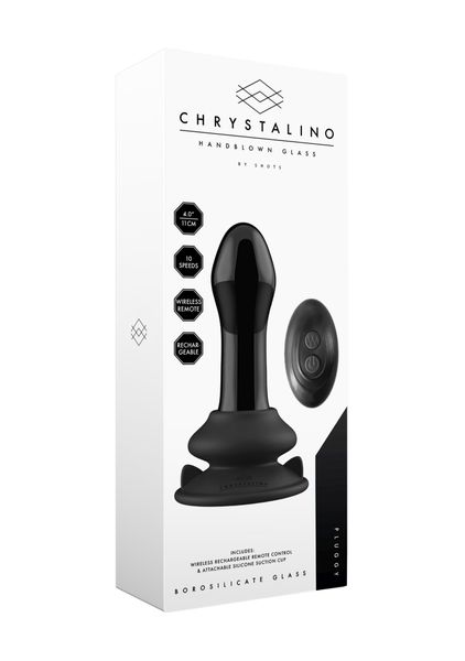 Pluggy - With Suction Cup And Remote - 10 Speed - Black zdjęcie 9