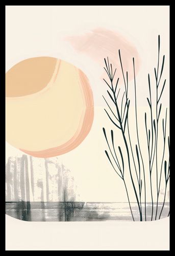 Plakat 68x101cm Pastelowy Wschód na Arena.pl