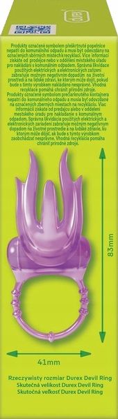 DUREX Devil Ring Nakładka Pierścień Wibracyjny zdjęcie 3