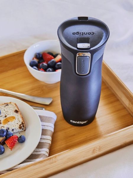 Kubek termiczny Contigo West Loop 2.0 470ml - Grafitowy Mat zdjęcie 3