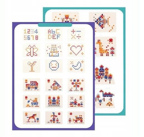 KLOCKI 3D JEDNOROŻEC Konstrukcyjne wkrętarka walizka układanka + BATERIE na Arena.pl