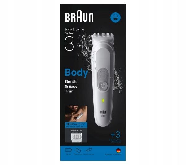 trymer BRAUN BG3530 Biały zdjęcie 2