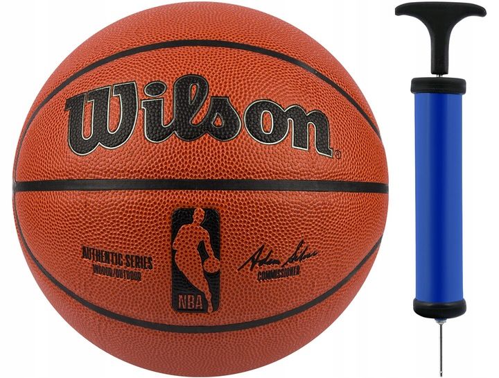 Piłka do koszykówki WILSON NBA AUTHENTIC In/Out koszykarska r. 6 zdjęcie 1