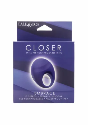 calexotics rechargeable ring embrace silikonowy, wodoodporny, 10 trybow na Arena.pl