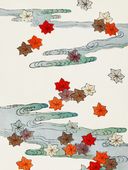 Plakat 60x80cm Autumn, Bijutsukai Japoński Vintage do Salonu