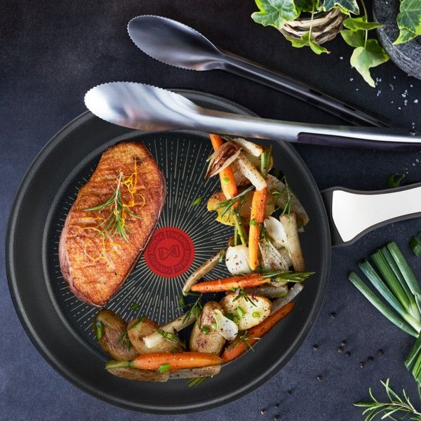 Wok TEFAL UNLIMITED 28cm tytanowa zdjęcie 10