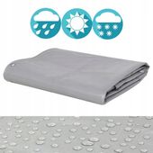 67255 Podłoga PVC pod namiot 2x2 oczkowana MOCNA