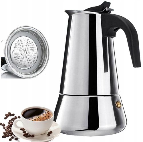 KAWIARKA Zaparzacz Kawy Indukcja GAZ STALOWY na Arena.pl