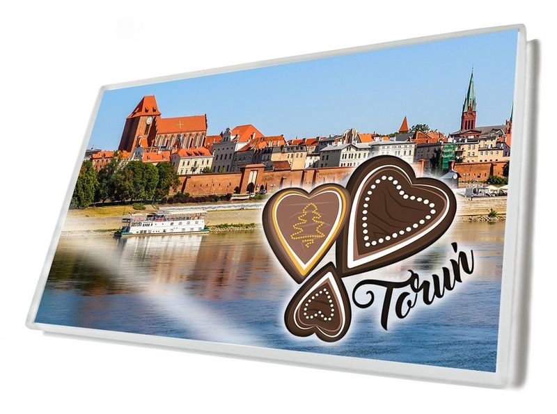 Toruń piernik brąz - magnes szklany zdjęcie 2