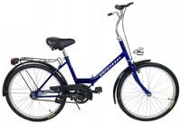 Rower Składany Miejski Montemar Uniwersal 24' Składak Męski Damski Jubilat