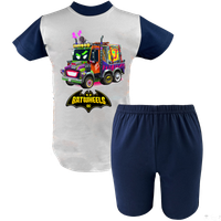 Krótka Piżama dziecięca Batwheels