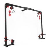 Brama treningowa 2x wyciąg dolny/górny atlas obrotowy bramowy KSSL021