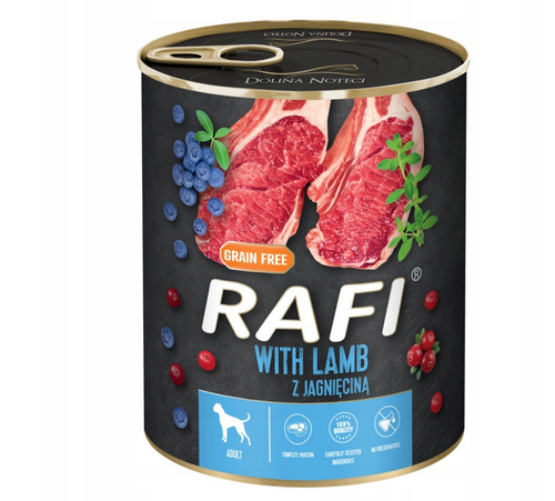 RAFI PREMIUM Mokra karma dla psa Mix smaków 12x800g na Arena.pl