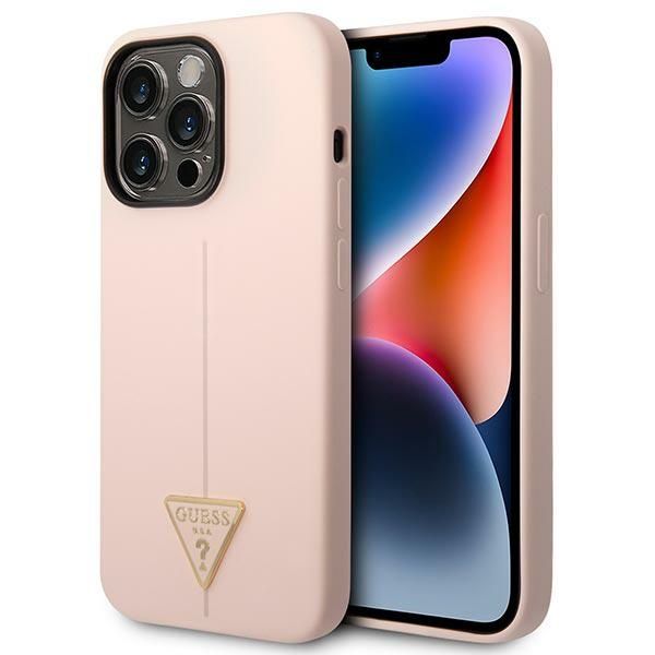 Etui Guess do iPhone 14 Pro Max, Różowy zdjęcie 1