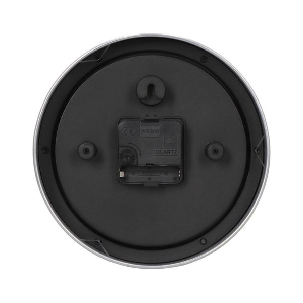 Zegar Ago chrom / biały zdjęcie 4