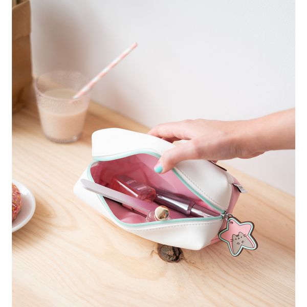 Pusheen Rose - Kosmetyczka z eko skórki 20x9x8,5 zdjęcie 5