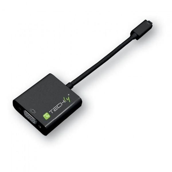 KONWERTER TECHLY HDMI MICRO D na VGA M/F z AUDIO 302938 zdjęcie 1