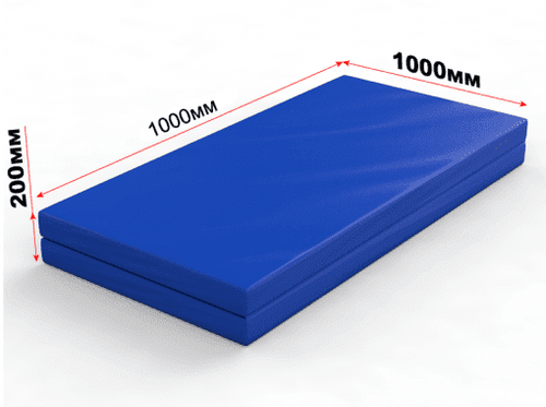 materac gimnastyczny Sport 200x200x10 na Arena.pl