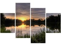 140CM 70 OBRAZ WIDOK TRZCIN ŚCIENNY