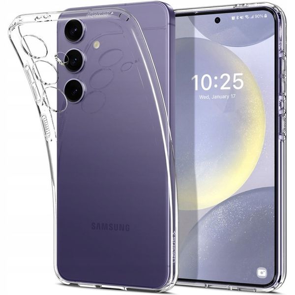 Etui Spigen Liquid Crystal Galaxy S24 Crystal Clear zdjęcie 1