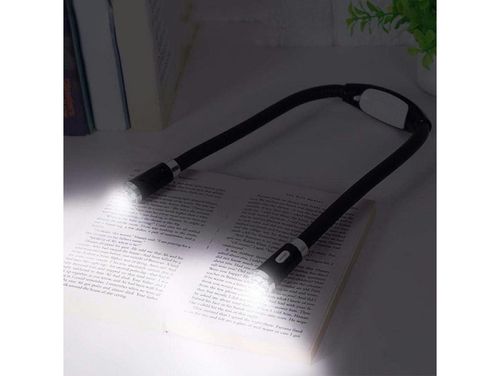 Lampka led na szyję do czytania książek nocna latarka 3 tryby świecenia na Arena.pl