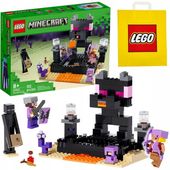 LEGO MINECRAFT 21242 ARENA ENDU SMOCZY ŁUCZNIK + Torba prezentowa