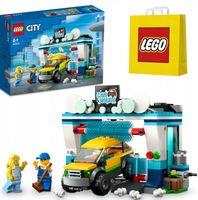KLOCKI LEGO CITY 60362 MYJNIA SAMOCHODOWA AUTO PREZENT DLA DZIECKA + TORBA