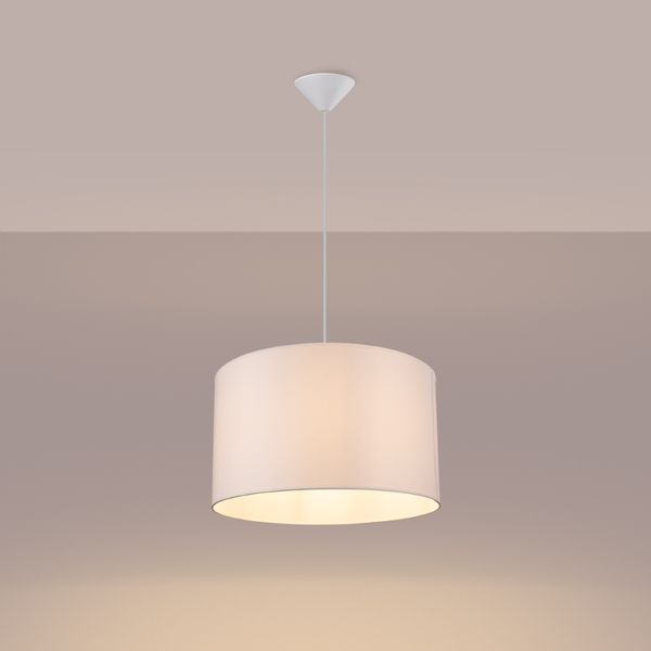 Lampa wisząca NOVA 40 biała zdjęcie 3