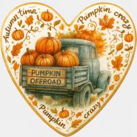 CIASTKO LUKROWANE OFFORAD PUMPKIN ROZ.L SERCE RĘCZNIE ROBIONE