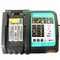 ANOITD DC18RC 14,4V-18V Ładowarka Li-Ion Kompatybilna z Makita DC18RC