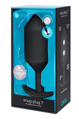 B-VIBE SNUG PLUG 7 BLACK na Arena.pl