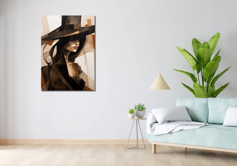 Obraz 70x100cm Skrywająca się Tajemniczość zdjęcie 2