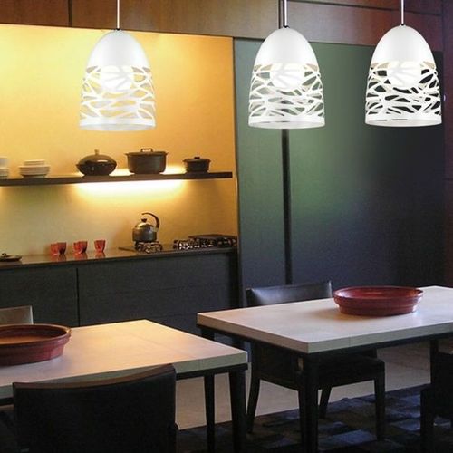 Lampa wisząca Shadows 1 biała na Arena.pl