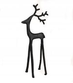 Renifer metalowy czarny 40 cm