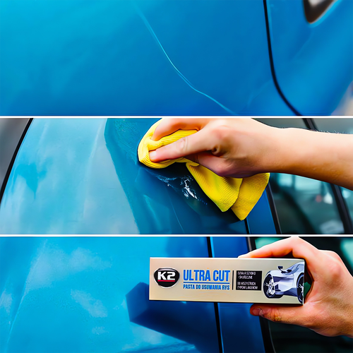 Zestaw Do Polerowania Lakieru i Usuwania Rys Pasta K2 Ultra Cut Aplikator na Arena.pl