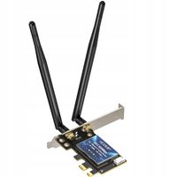 Karta sieciowa PCI-E do komputera PC WiFi 6 Bluetooth 5.1 max 3000Mb/s