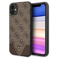 Etui Guess do iPhone 11, iPhone XR, Brązowy