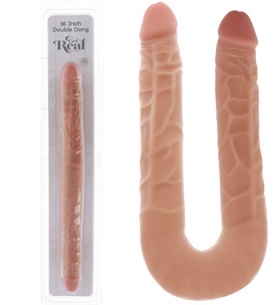 Podwójne Realistyczne Dildo - Double Dong 16" 40,5Cm zdjęcie 1