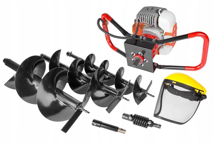 WIERTNICA GLEBOWA ŚWIDER SPALINOWY DO GLEBY ZIEMI 3 WIERTŁA PRZEDŁUŻKA MOC zdjęcie 10