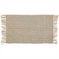 Dywan z juty 50 x 80 cm beżowy ADABAG