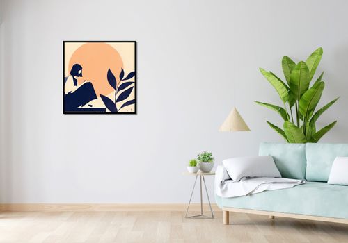 Plakat 70x70cm Kontemplacja na Arena.pl