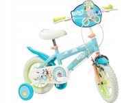 Rower dziecięcy 12" BLUEY z kółkami bocznymi do nauki jazdy Toimsa