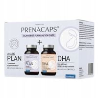 Formeds PRENACAPS MULTIPLAN + DHA DLA KOBIET CIĄŻĄ ŻELAZO FOLIANY 90 kaps.