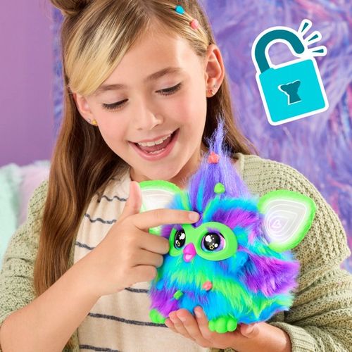 Hasbro FURBY Galaxy Interaktywna Maskotka Zorza świeci w ciemności PL F8901 na Arena.pl