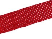 Guma ażurowa TUTU 7 cm ( 1 mb ) CZERWONA